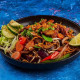 Crispy Hoisin flavoured Vegan Duck Noodles