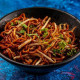 Stir-fry plain soya noodle - Vegan